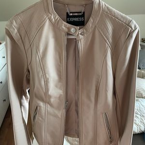 EXPRESS Vegan Leather Jacket